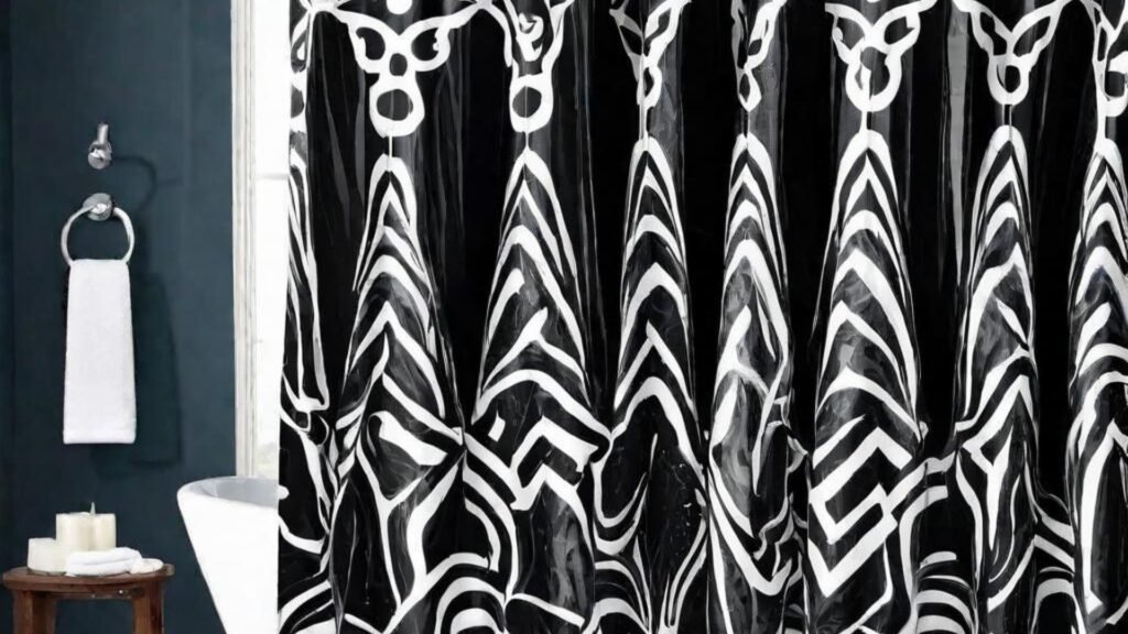 Black Shower Curtains